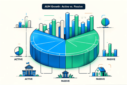 AUM Growth: Active vs Passive